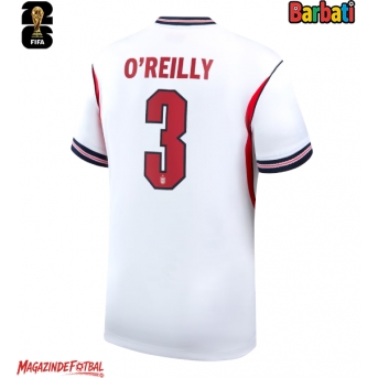 Anglia Nico O'Reilly #3 Tricou Fotbal Replică Mondial 2026 Barbati Acasa
